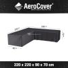 AeroCover loungesethoes L-vorm 220x220x90x70 cm