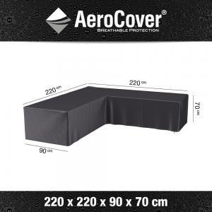 AeroCover loungesethoes 220x220x90xH70 cm antraciet