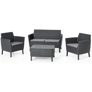 Allibert Salemo Loungeset 2 Zits Antraciet allibert kopen in de aanbieding Allibert Salemo Loungeset 2 Zits Antraciet allibert kopen in de aanbieding