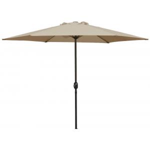 Stokparasol Ibiza taupe 300 cm afbeelding