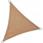 Schaduwdoek driehoek 5 meter zand
