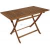 Tobago opklapbare houten tuintafel 120 x 70 cm