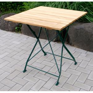 Tuintafel hout opklapbaar Bad Tolz groen 70cm