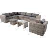 Lounge tafel met Hocker Perugia