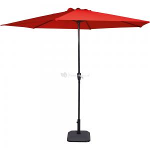 Outdoor Living Parasol Gemini rood ø3mtr