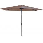 Stokparasol Gemini 300 cm taupe