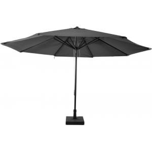 Outdoor Living parasol Virgo Ø400 cm grijs