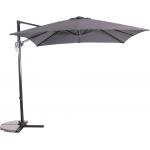 Zweefparasol Libra 250 x 250 cm grijs