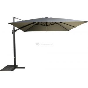 Zweefparasol Virgo 3 m grijs