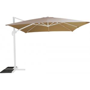 Zweefparasol zand 3x3 m