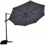 Zweefparasol VirgoFlex 350 cm grijs