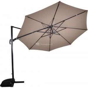 Zweefparasol Virgoflex taupe