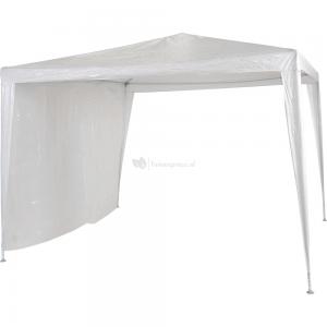 Zijwand voor partytent wit