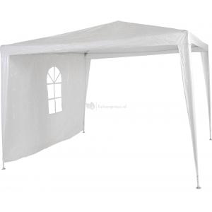 Partytent zijwand wit met venster