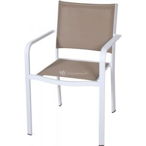 Dagaanbieding - Tuinstoel Breeze taupe dagelijkse koopjes