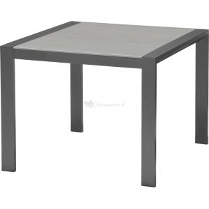 Dagaanbieding - Duranite tuintafel vierkant antraciet dagelijkse koopjes