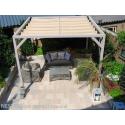 Complete Nesling pergola Stand Alone sand