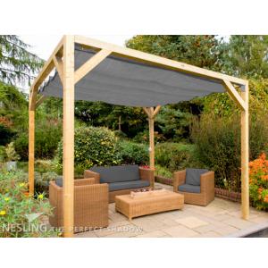 Complete Nesling pergola Stand Alone antraciet 200 x 500 cm