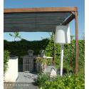 Complete Nesling pergola Wall 2 antraciet