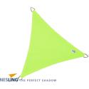 Nesling Coolfit schaduwdoek driehoek time groen 3.6 x 3.6 x 3.6 meter