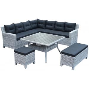 Loungeset Bermuda high dining