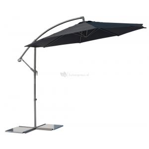 Dagaanbieding - Zweefparasol Menorca 300 cm zwart dagelijkse koopjes