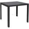 SenS-line Jersey tuintafel antraciet vierkant 90 cm