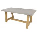 Tuintafel Judy met betonlook blad 180x90x77 cm