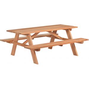 Hardhouten picknicktafel Comfort