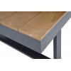 Arezzo 2-in-1 loungebank/ligbed aluminium