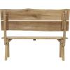 Boomstam 2-persoons tuinbank teak