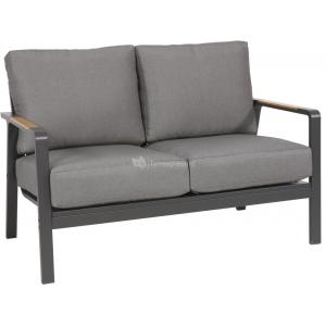 Mai Tai 2-persoons loungebank aluminium antraciet