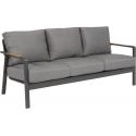 Mai Tai 3-persoons loungebank aluminium antraciet